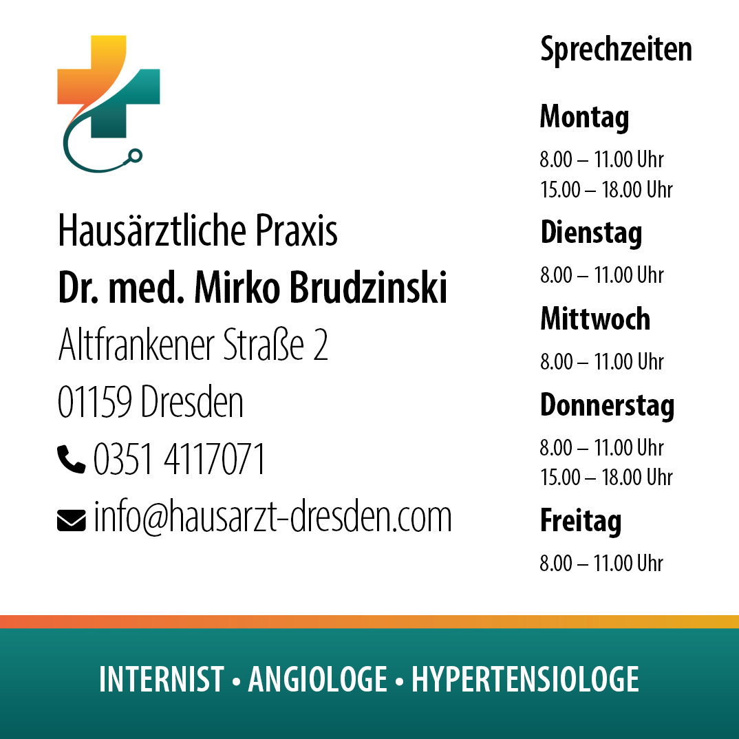 Dr. med. Mirko Brudzinski - Hausärztliche Praxis Dresden